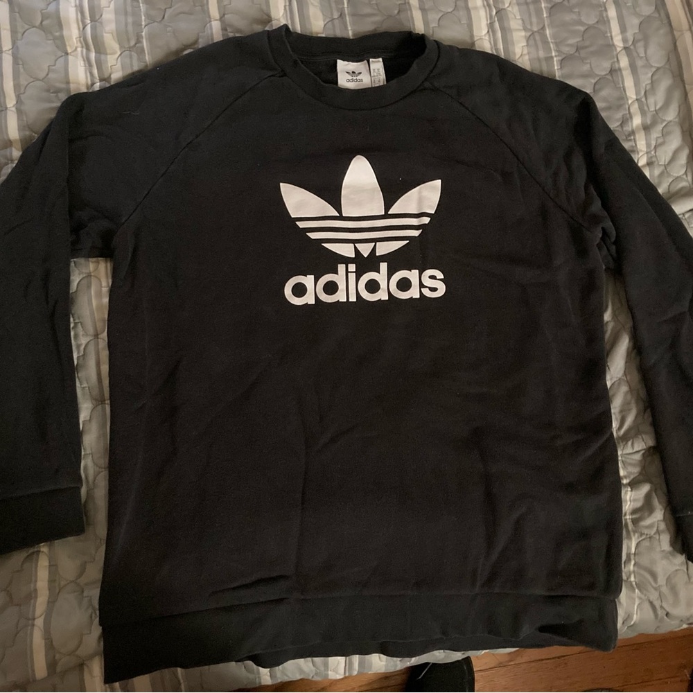 Adidas sweatshirt (black) size XL